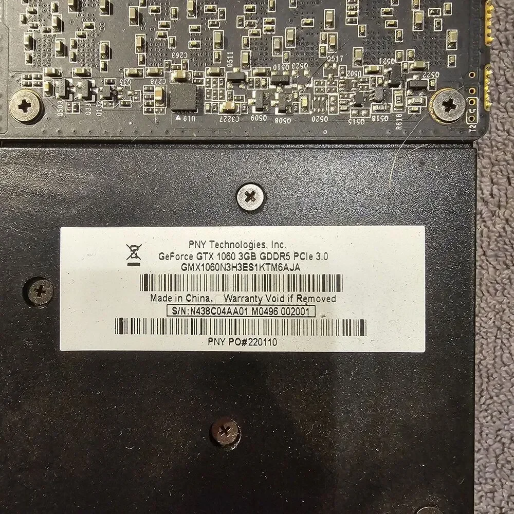 HP NVIDIA Geforce GTX 1060 3 GB GDDR5 PCIe 3.0 x16 Video GMX1060N3H3ES1KTM6AJA